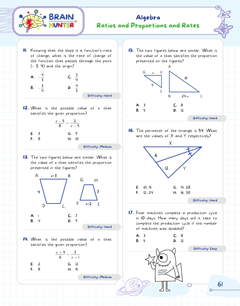 Math Practice Workbook For Grades 6-8 Math Practice Workbook For Grades 6-8