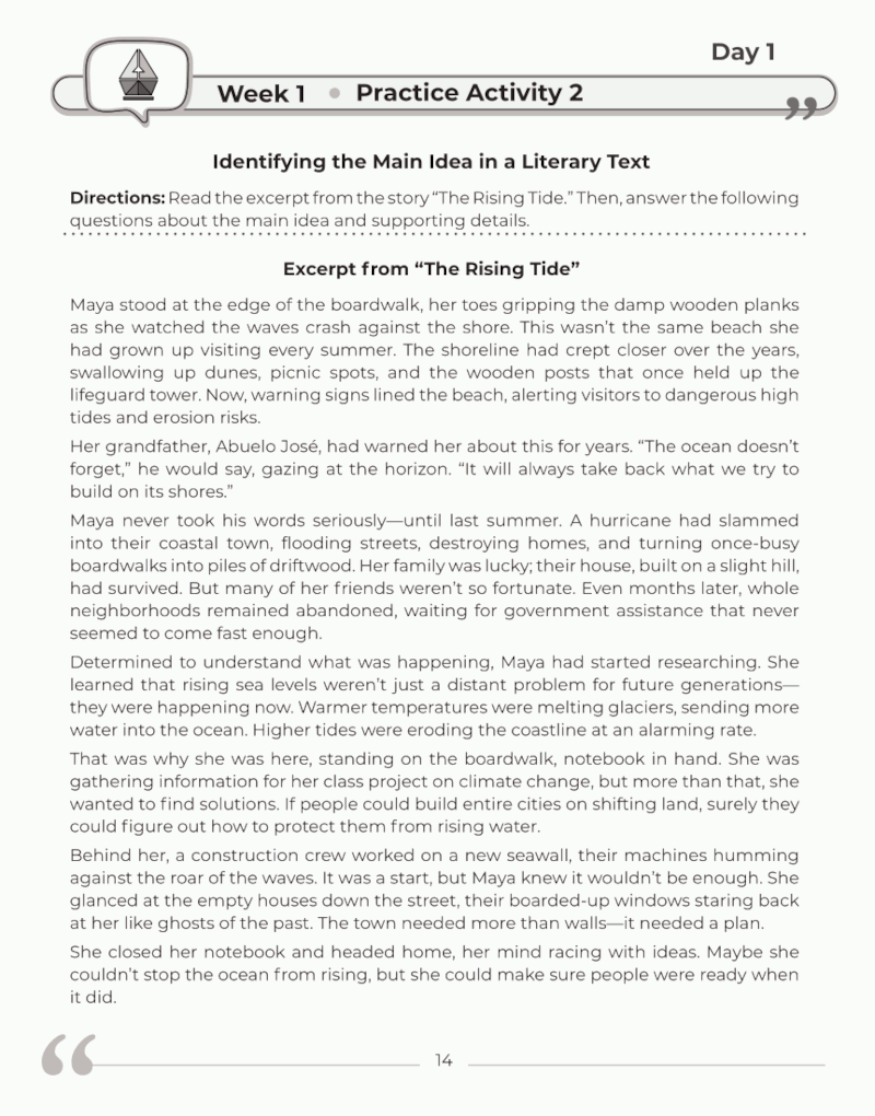 9th Grade Common Core ELA (English Language Arts) | Next