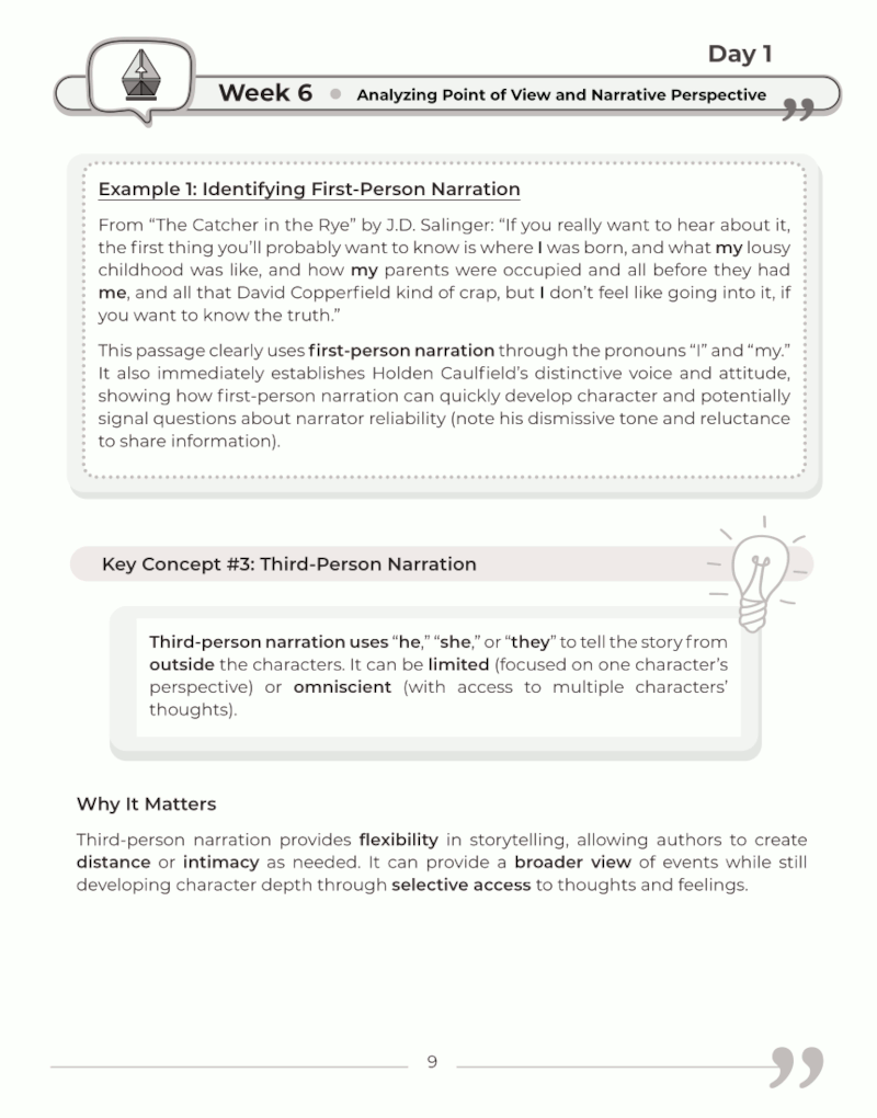 9th Grade Common Core ELA (English Language Arts) | Next