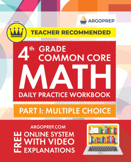 4th Grade CCSS Math MC Workbook cover image
