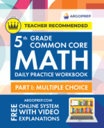 5th Grade CCSS Math MC Workbook cover image