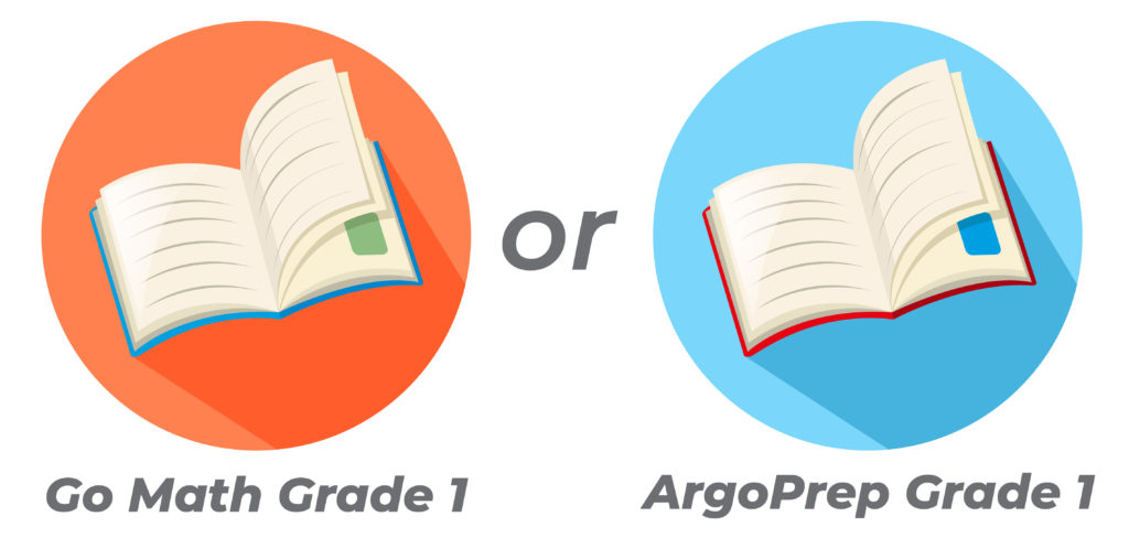 Go Math Grade 1 vs. ArgoPrep Grade 1