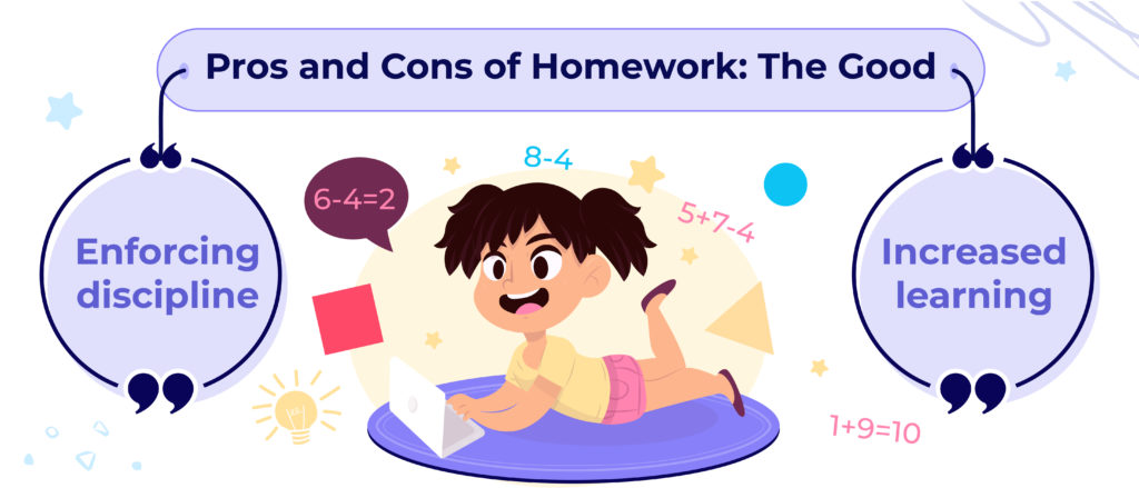 pros and cons of homework .edu
