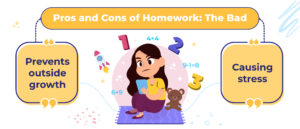 Pros and Cons of Homework: The Bad