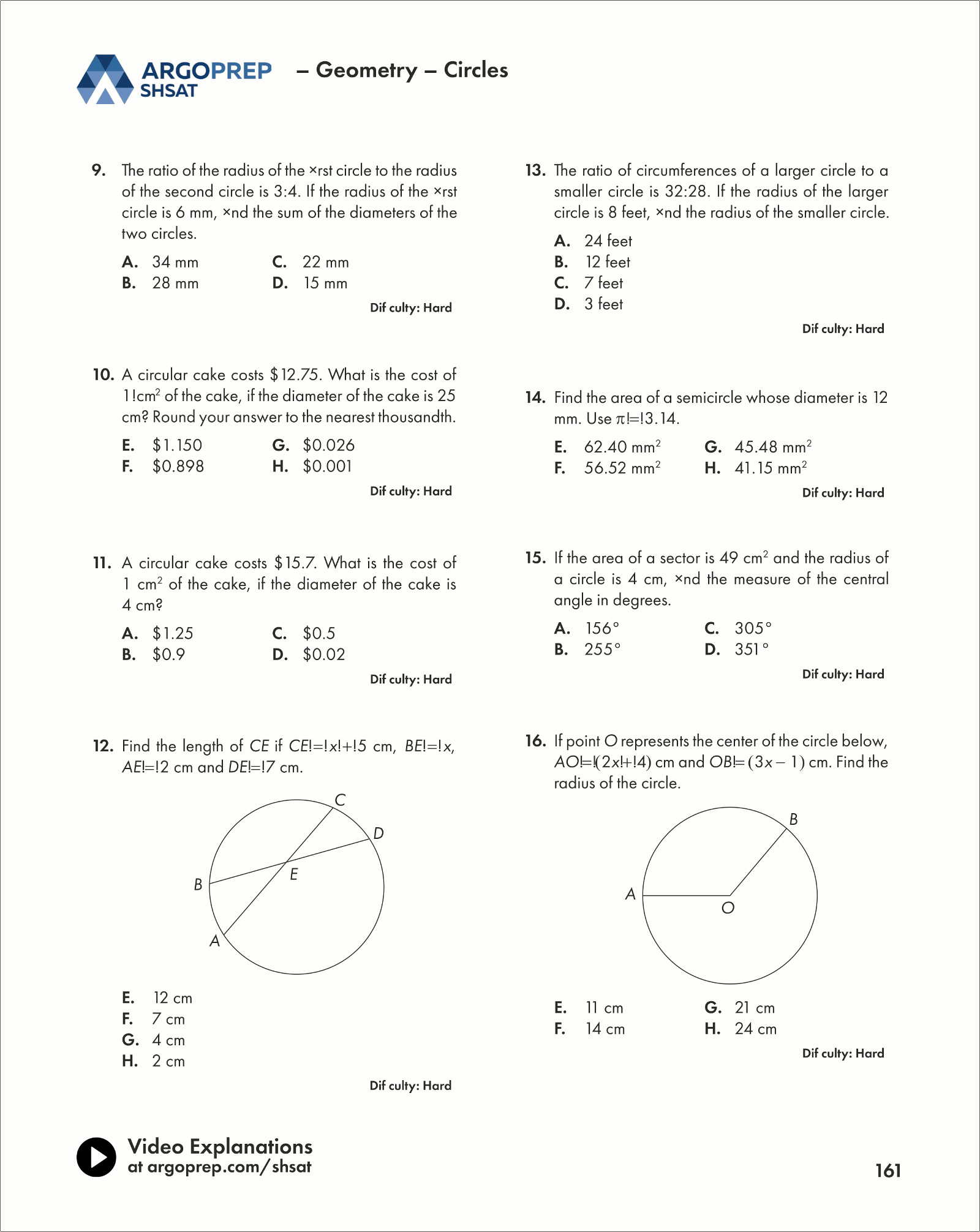 shsat practice test pdf 2013