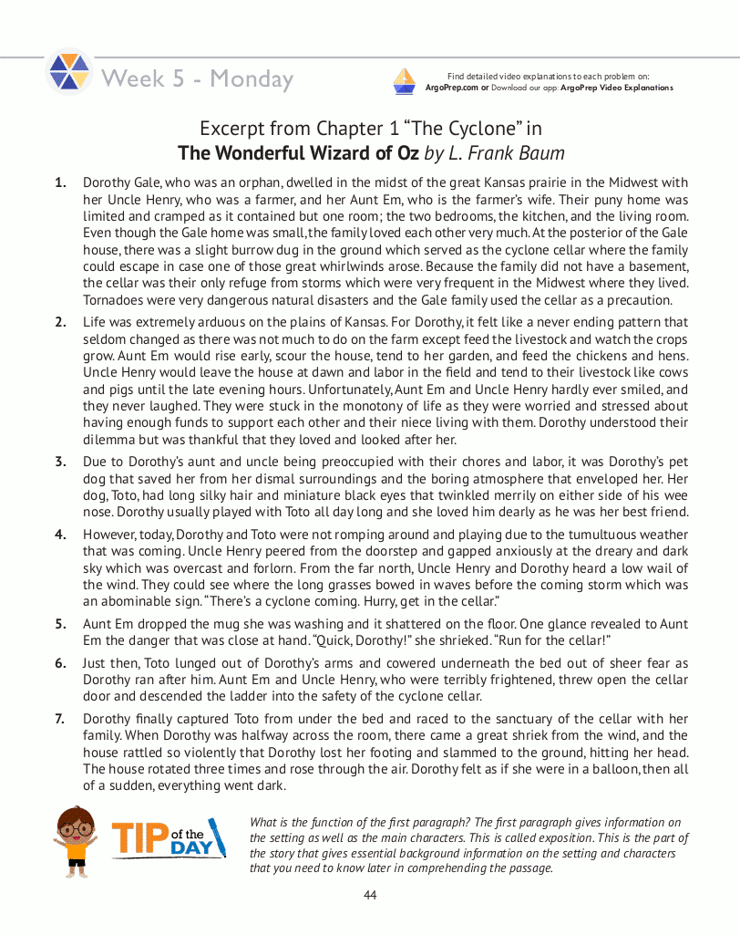 8th Grade Common Core ELA (English Language Arts): Daily Practice