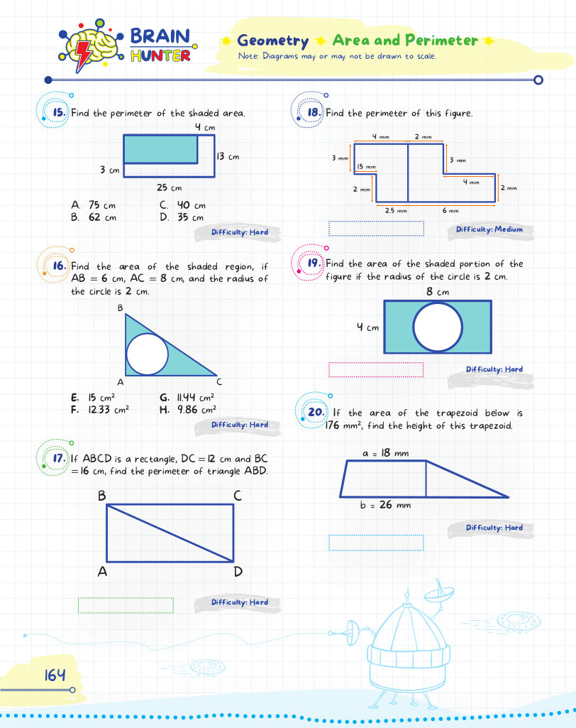 Math Practice Workbook for Grades 6-8 - ArgoPrep