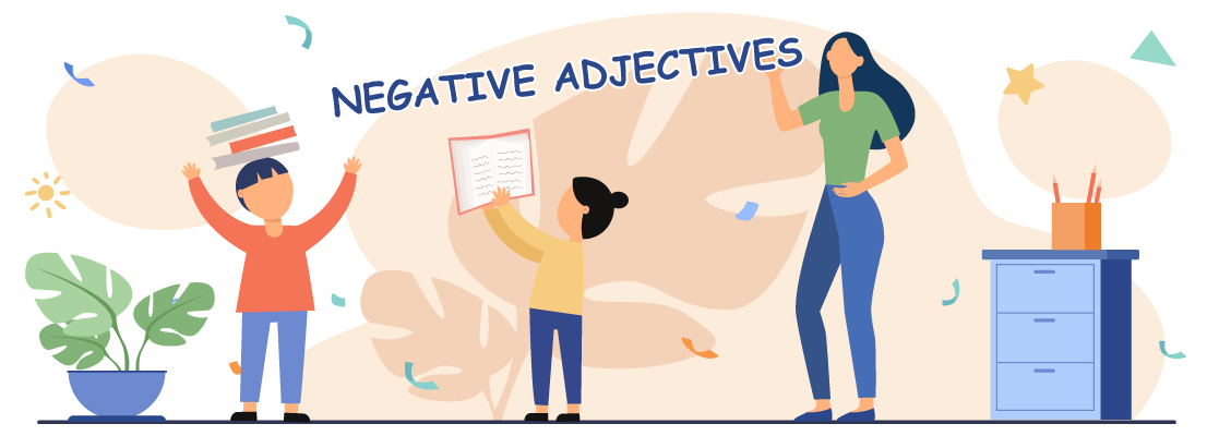 negative adjectives to describe a person