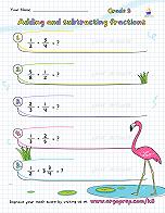 Flamingos and Fractions - img