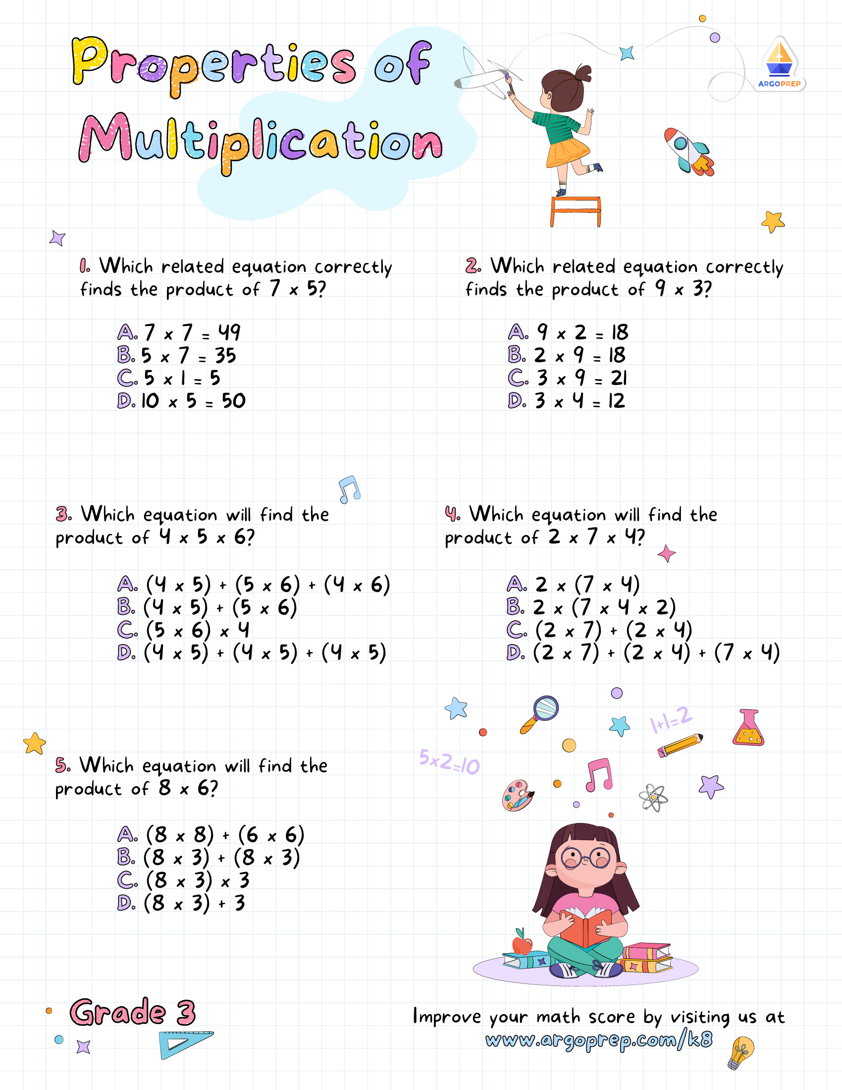 Multiplication and Related Fact Fun - img