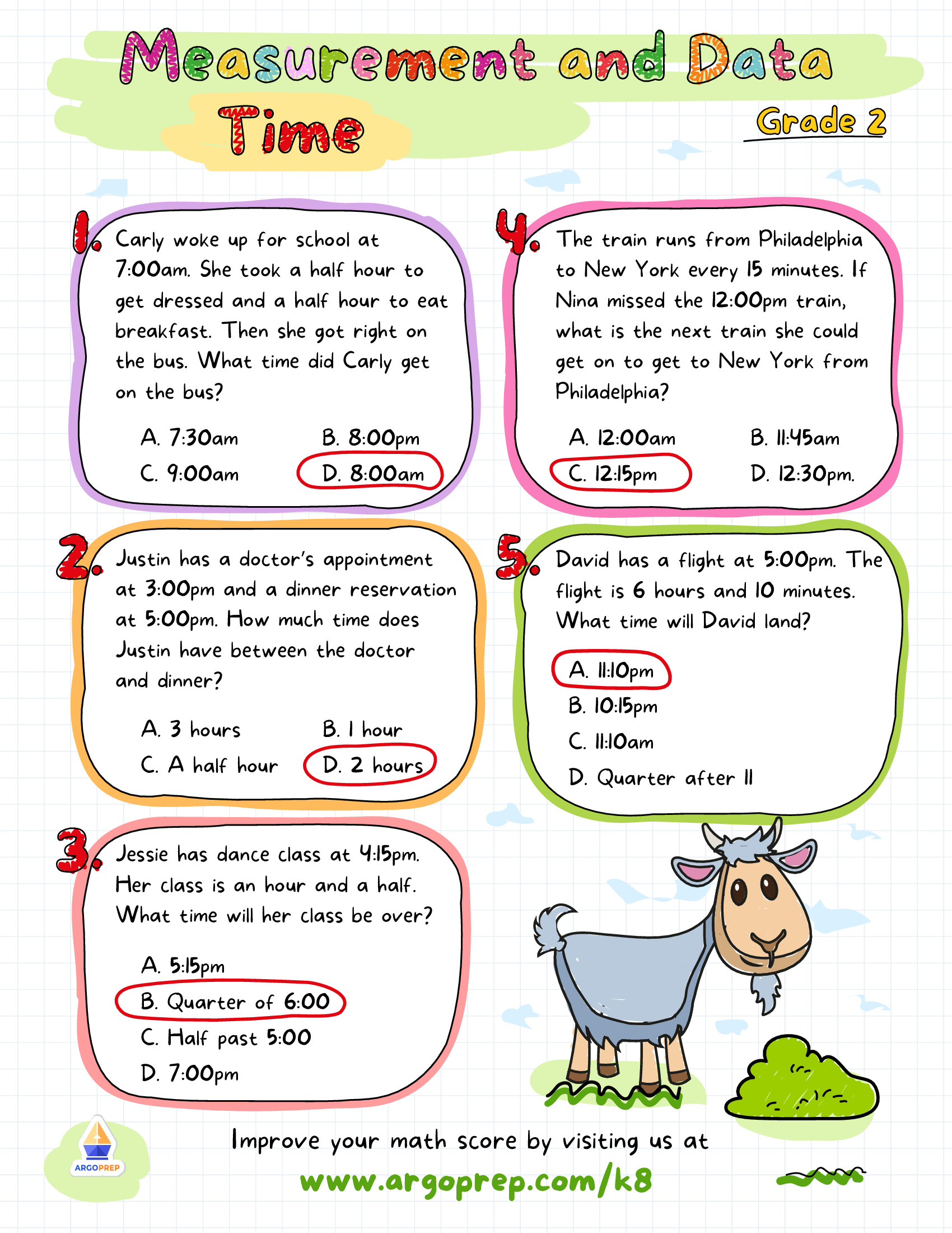 Time Is Ticking Away ArgoPrep