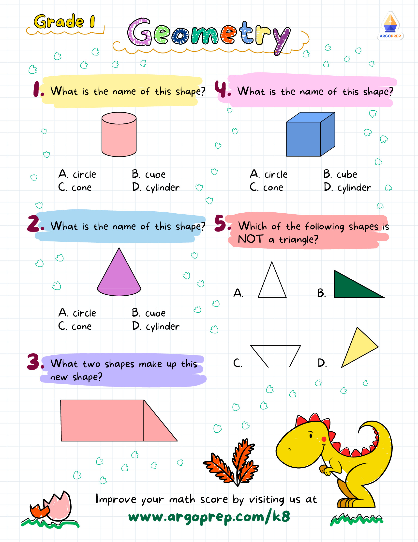 Identify Shapes ArgoPrep