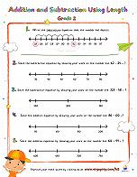 Adding and Subtracting Using a Number Line - img