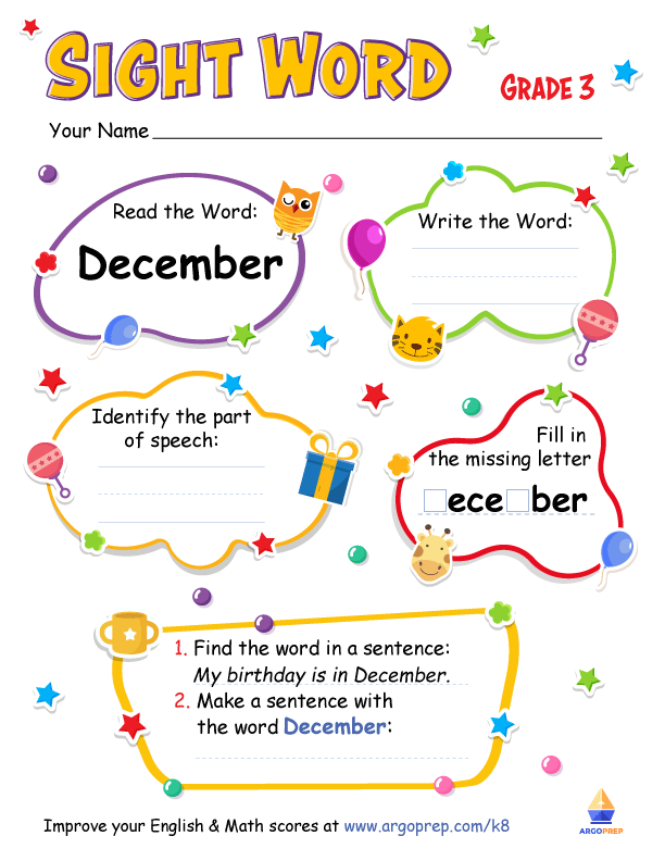 remember december argoprep