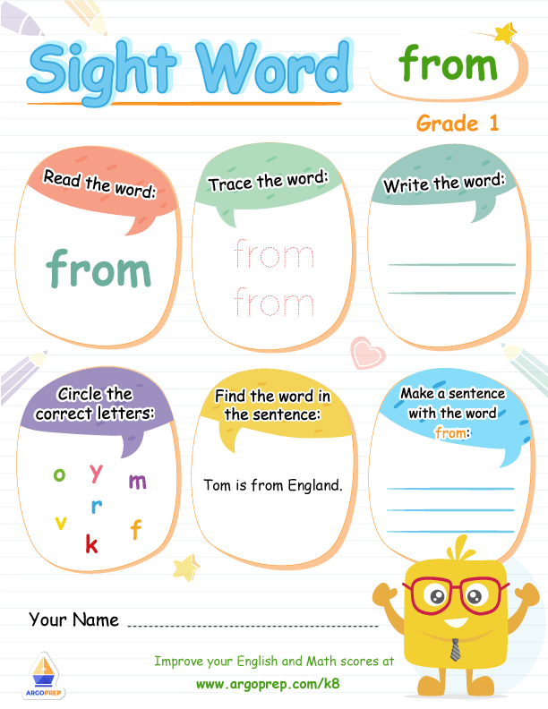 sight_word - "from"