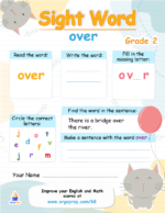 Sight Words - "over"