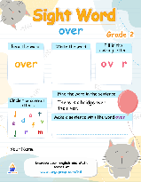 Sight Words - "over"