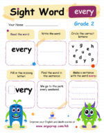 Sight Words - "every"