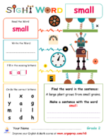 Sight Words- "small"