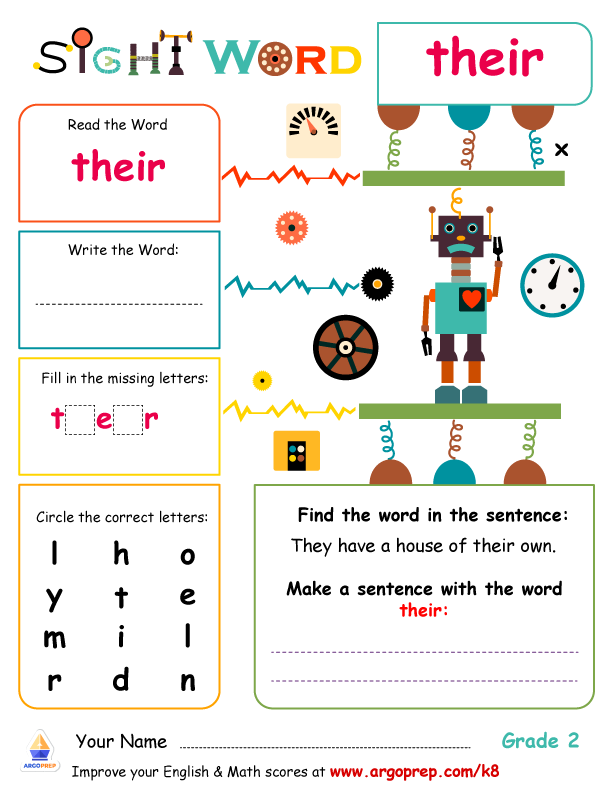 Dinosaur Free Printable Sight Word Game - Brain Power Family