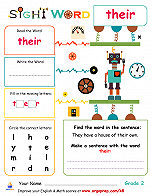 Sight Words- "their"