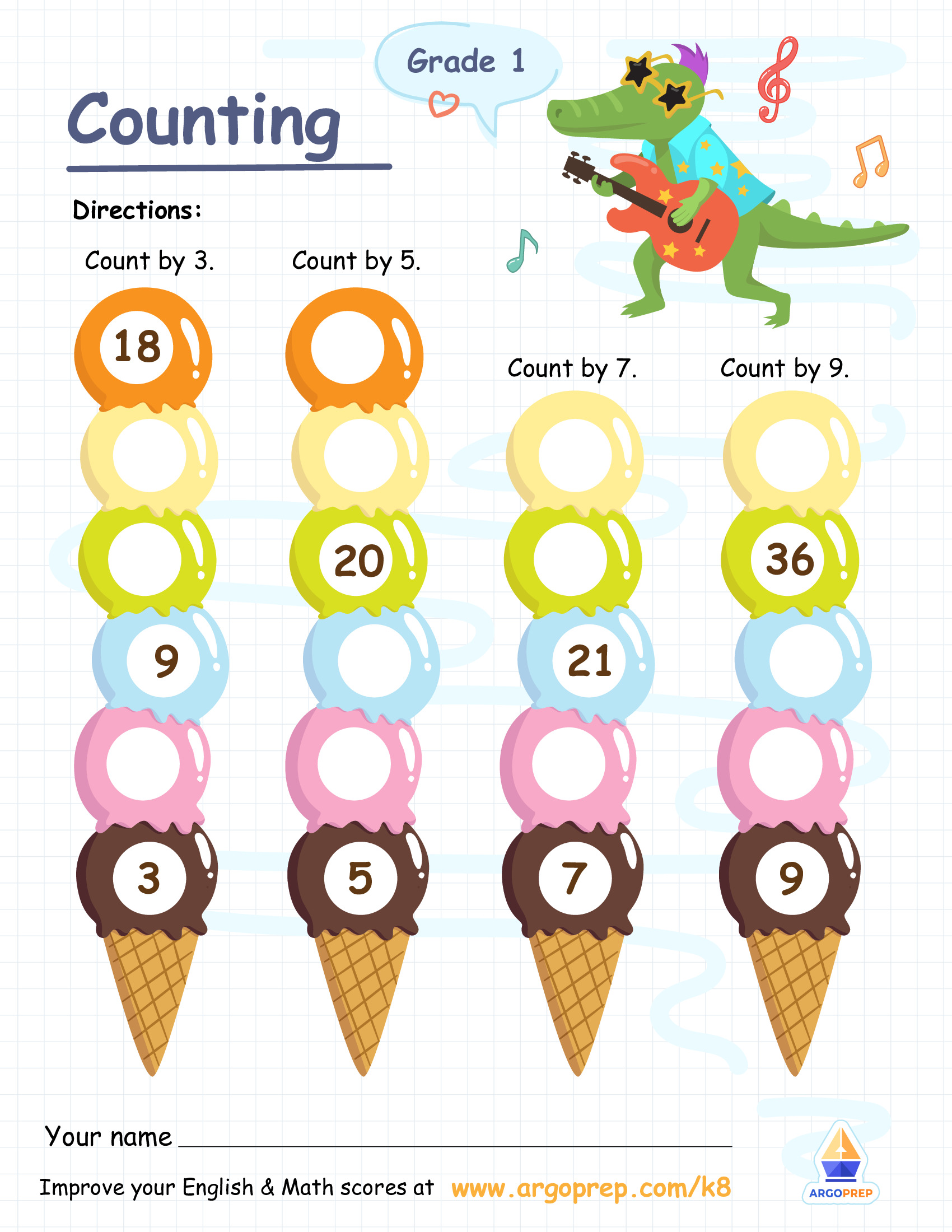 Ice Cream Cone Counting - img