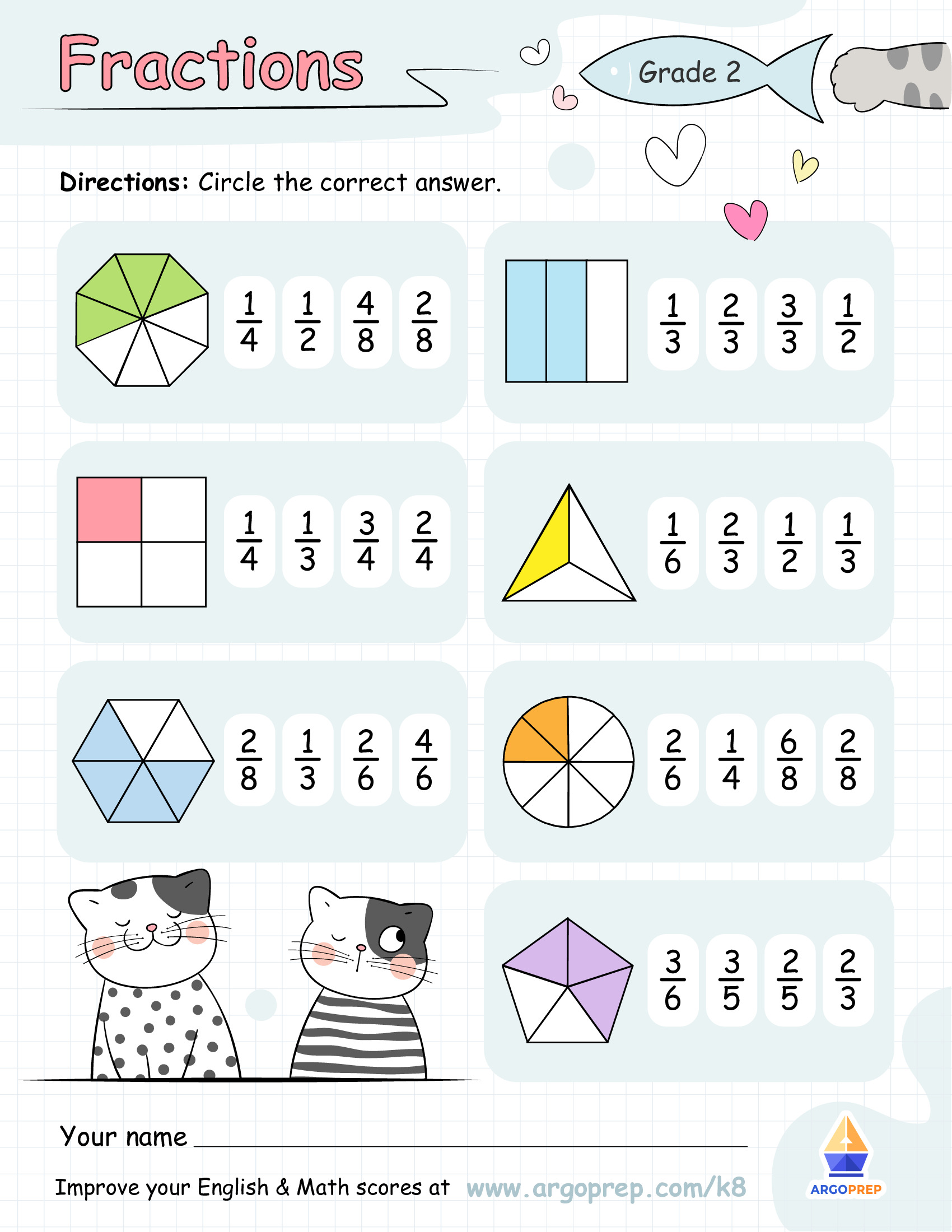 Question Video: Recognizing the Shape of Nonunit Fractions for Halves,  Thirds, and Quarters