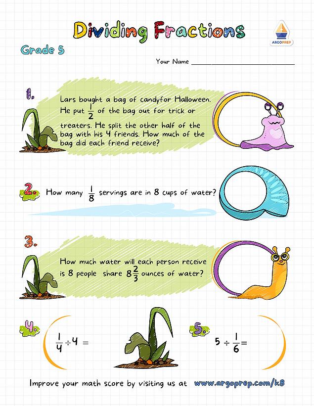 Snails and Fractions - img
