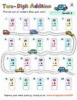 Race to Double Digit Addition - img
