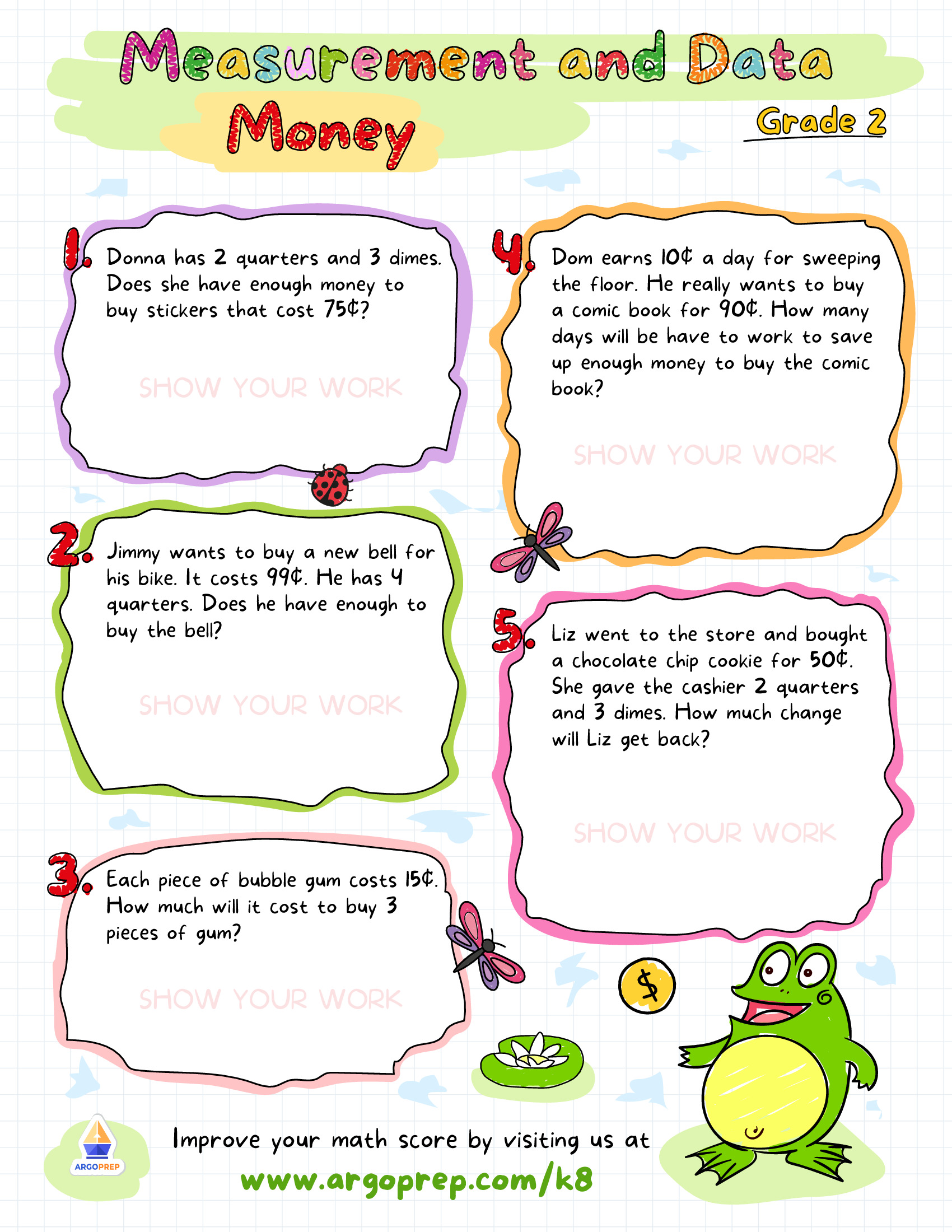 Real-World Money Word Problems - img