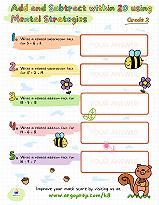 Sweet Bee Math Strategies - img
