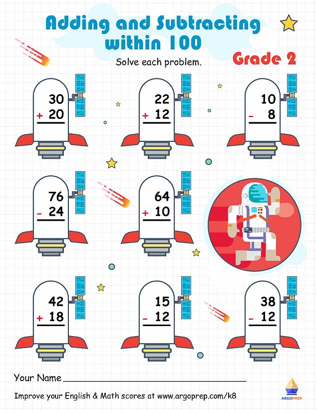 Add, Subtract, and Run with the Astronaut - img