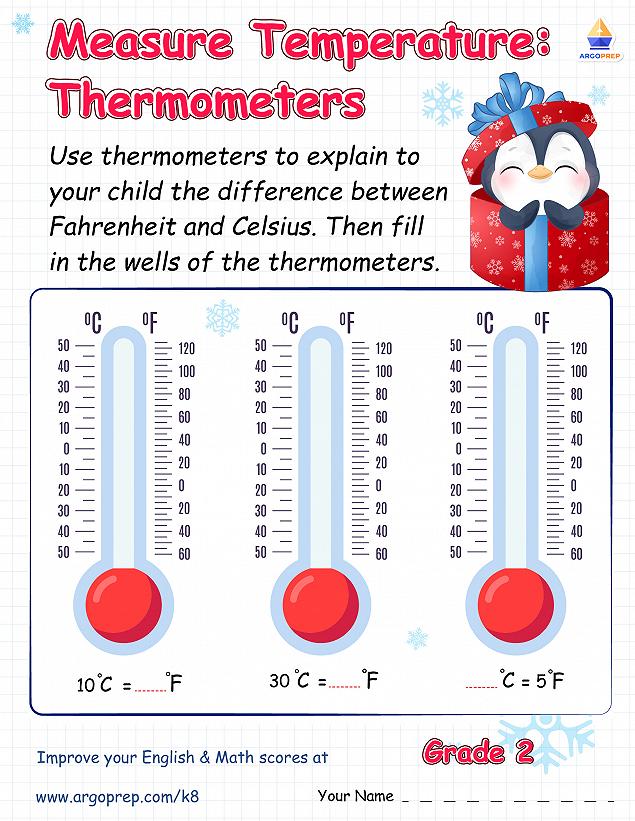 Measuring Temperature with Peppy the Penguin - img