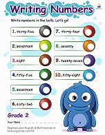 Writing Numbers with Millie Monster - img