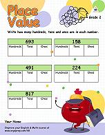 A “Grape” Place Value Worksheet - img
