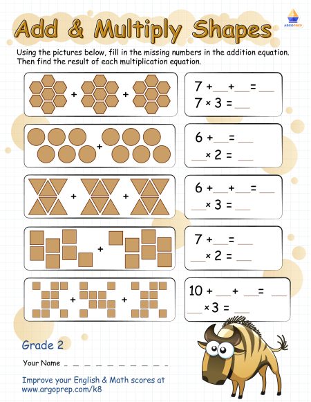 Go Math Grade 3 vs. ArgoPrep Grade 3 Workbooks - ArgoPrep