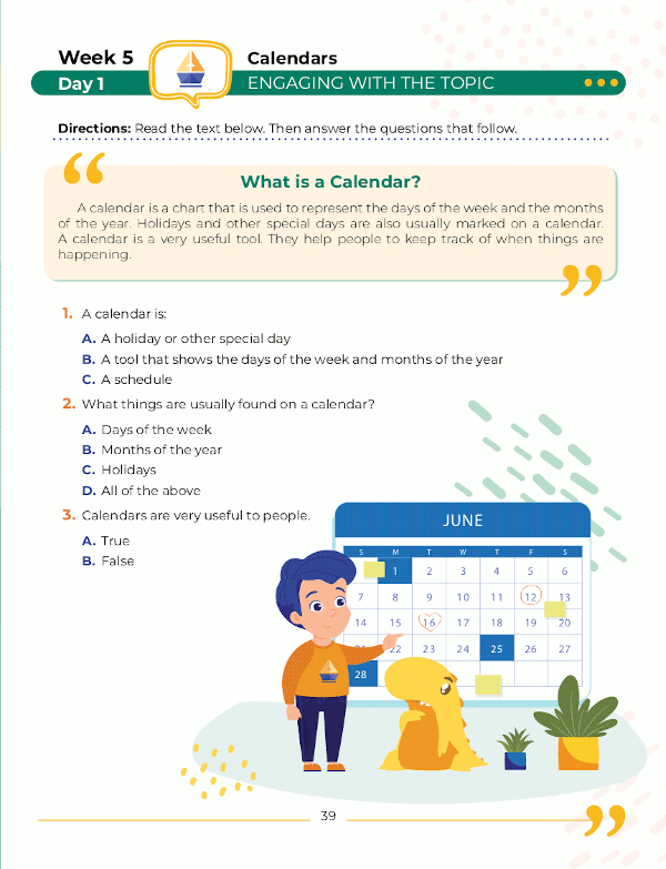 Kindergarten Social Studies: Daily Practice Workbook - ArgoPrep
