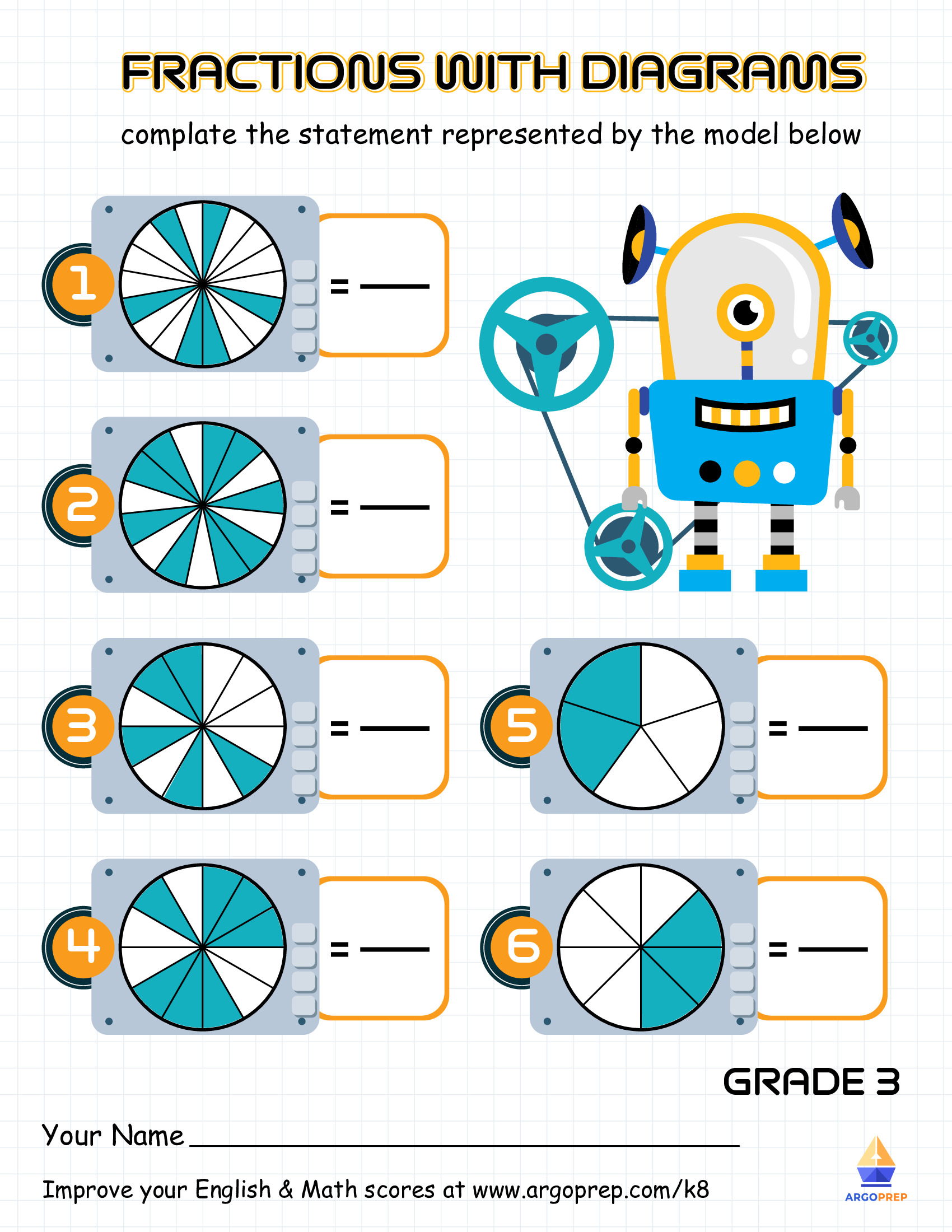 Factory Fraction Frenzy - ArgoPrep