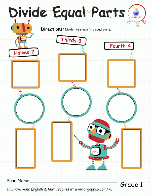 Identify Shapes - Grade 1 - ArgoPrep