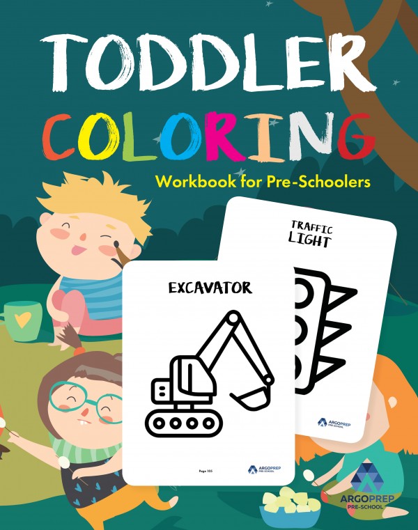 Toddler Coloring Workbook: Coloring Books for Toddlers - ArgoPrep