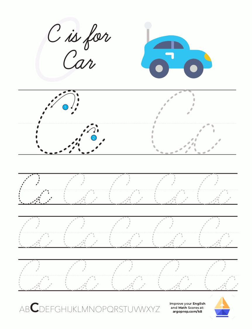 Cursive C image