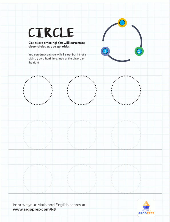 K 1gr Circle Tracing image
