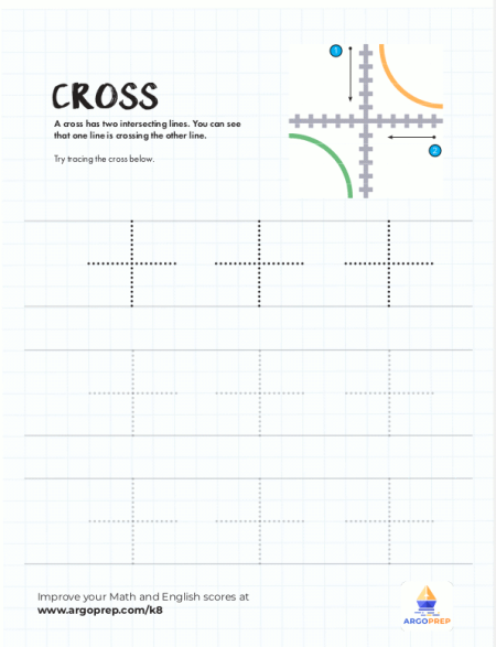 K 1gr Cross tracing image