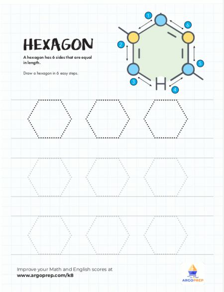 K 1gr Hexagon Tracing image