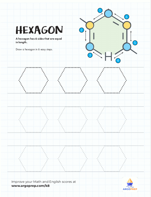 Hexagon Tracing ArgoPrep