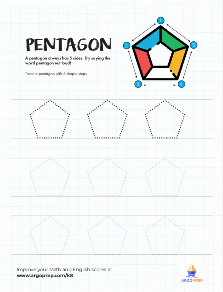 Pentagon Tracing K 1st image