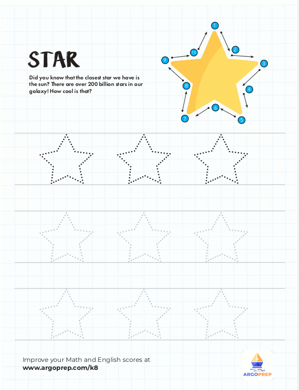 Star Tracing ArgoPrep