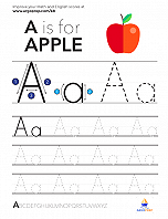 Trace Letter “A” - img