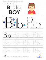 Trace Letter “B” - img