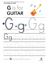 Trace Letter “G” - img